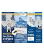 Ventilador Vec 16" Mod.VEC-W1655W Pared Blanco C/Control Premium - Image 2