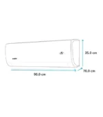 A.A. Minisplit Mabe Mod. MMT12CABWCAME3 12,000 BTUS 110V - Image 3