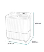 Lavadora Mabe 11 kg MOD.LMDX1123HBAB0 2T - Image 4