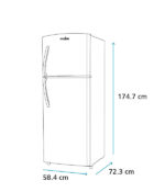 Refri. 11" Mabe MOD.RMA300FXMRQ0 2P Liso Silver - Image 4