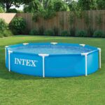 PISCINA REDONDA ESTRUCTURA SIN BONBA INTEX AZUL 2.44M X .51M