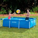 PISCINA RECTANGULAR ESTRUCTURA SIN BOMBA INTEX AZUL 2.2M X 1.5M X .60M