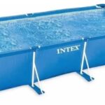 PISCINA RECTANGULAR ESTRUCTURA SIN BOMBA INTEX AZUL