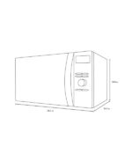 Horno Mic. 1.1" Winia Mod.Kos-1N1hbb Color Negro - Image 4