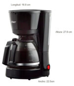Cafetera Oster Mod.Bvstdc05-013 5 Tazas Análoga Negra - Image 2
