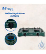 Parrilla 2Q Fraga Mod.P-802 Verde - Image 2