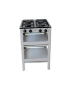 Parrilla 4Q Fraga Mod.P-910 De Anaquel Negro-Gris