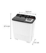 Lavadora White-Westinghouse 13Kg Mod.Wwxctt23905qbk 2T - Image 4