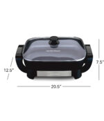 Sarten Electrico Hamilton Beach Mod.38526Mn 1500W Negro - Image 7