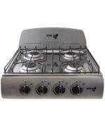 Parrilla Iem Ci51cgxp0 Sobrepuesta 51 Cm 4 Quem Inox
