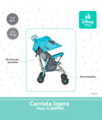 Carriola De Baston Infanti Mickey - Image 3