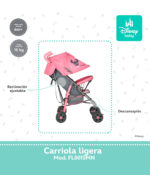 Carriola De Baston Infanti Minnie - Image 3