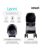 Carriola Multiusos Infanti Lenni - Image 2