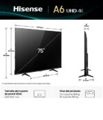 Televisor Led 75 Pulgadas Hisense Mod.75A65nv Smart Vidaa - Image 4
