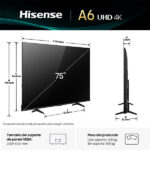Televisor Led 50 Pulgadas Hisense Mod.50A65nv 4K Vidaa - Image 3