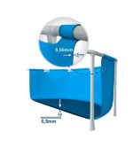 Piscina Intex Rect. Estructurada Mod.28272Np S/Bomba De 3.0M X 2.0M X 75Cm Azul - Image 5