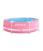 Piscina Intex Red. Estructurada Mod.28290Np S/Bomba 2.44M X 76Cm Rosa