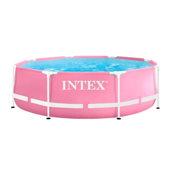 Piscina Intex Red. Estructurada Mod.28290Np S/Bomba 2.44M X 76Cm Rosa