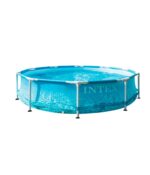 Piscina Intex Red.Estructura Mod.28206Np S/Bomba Beachside 3.05M X 76Cm Azul