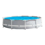 Piscina Intex Red. Estructurada Mod. 26715 C/Bomba Y Escalera Prism 3.66M X 99Cm Gris