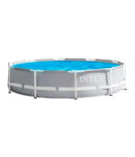 Piscina Intex Red. Estructurada Mod. 26715 C/Bomba Y Escalera Prism 3.66M X 99Cm Gris