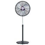 Ventilador Ped. Navia 18" Mod. V18 Rejillas Y Aspa Metalicas, Base Redonda
