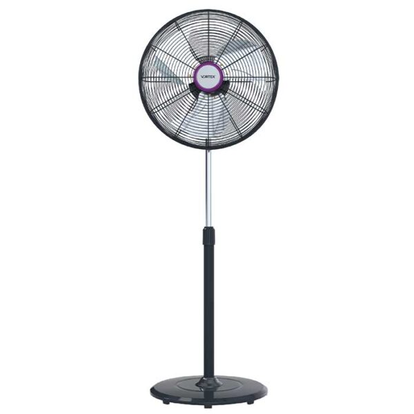 Ventilador Ped. Navia 18" Mod. V18 Rejillas Y Aspa Metalicas, Base Redonda