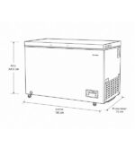 Congelador 13 Pies Aurus Mod.Afc13w Horizontal Blanco - Image 4