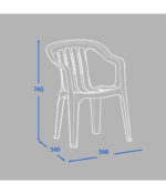 Silla Con Brazos Duna Brexia - Image 4