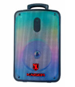 Bafle Ksr 8" Mod.Ksw-1208 C/Luz Flama Bluetooth Usb Micro Sd Portatil - Image 3