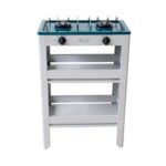 Parrilla 2Q Fraga De Anaquel Mod. P-906 Azul-Gris