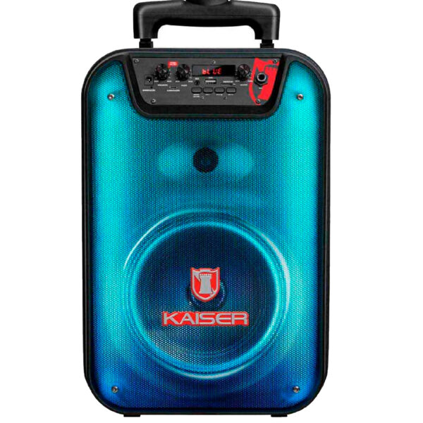 Bafle Ksr 8" Mod.Ksw-3508 C/Luz Flama Usb Micro Sd C/Microfono Inal